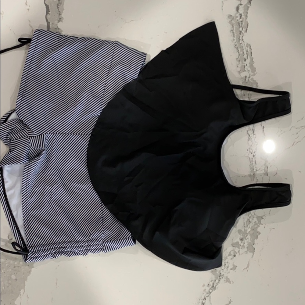 Two piece bathing suit
